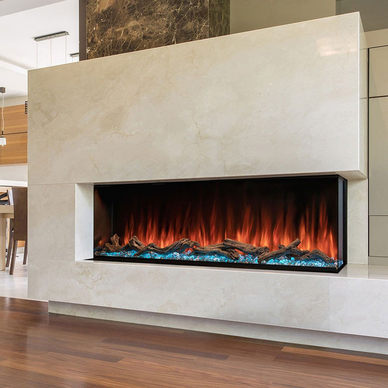 Modern Flames LPM-12016 Landscape Pro Multi Three-Sided Wall Mount/Built-In Electric Fireplace