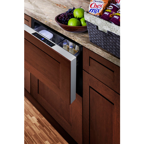 Summit 24" Wide Built-In Drawer Refrigerator