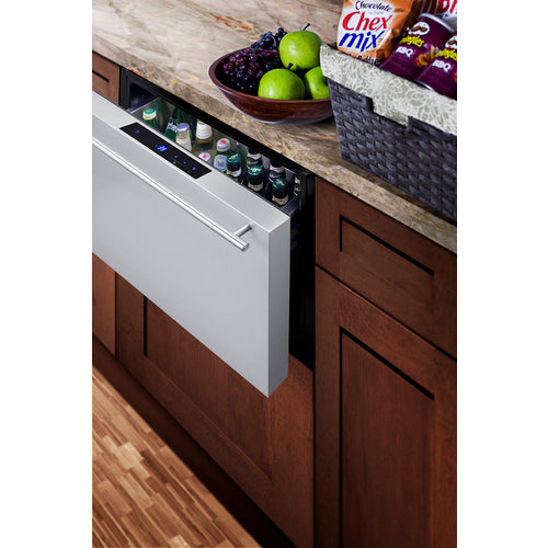 Summit 24" Wide Built-In Drawer Refrigerator