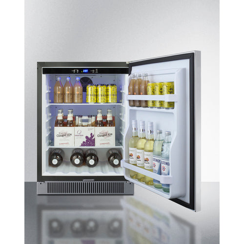 Summit 24" Wide Built-In Outdoor All-Refrigerator