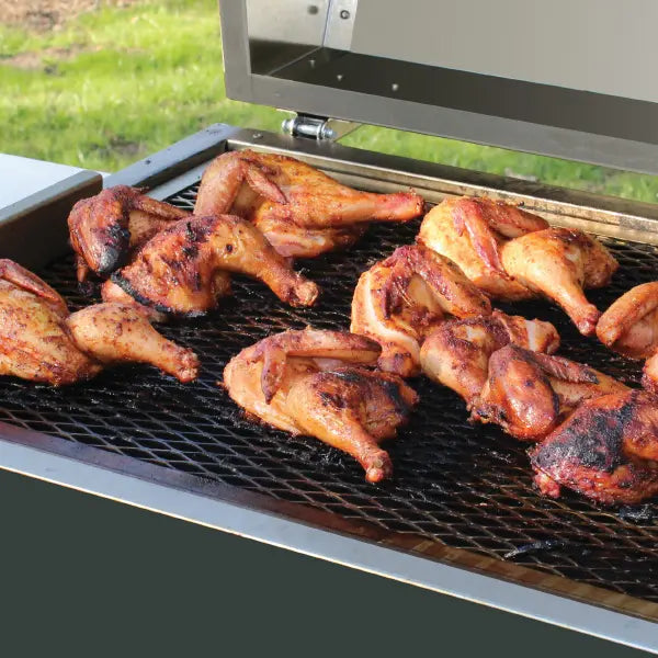 Phoenix SDRIVDDP 53 Inch Freestanding Liquid Propane Grill with 2 Standard Burners, 400 sq. inch Grilling Surface Size, Side Table, Stainless Steel Side Shelves in Stainless Steel