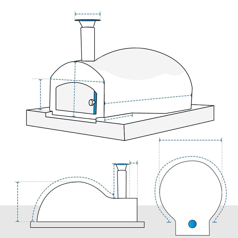 Custom Pizza Oven Covers