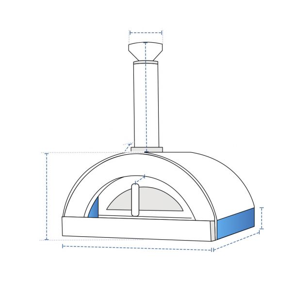 Custom Pizza Oven Covers