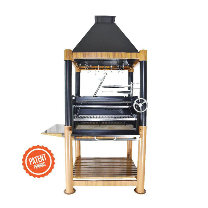 Tagwood BBQ Argentine Santa Maria Style Wood Fire & Charcoal Gaucho Grill | BBQ02SI-- PRE-ORDER