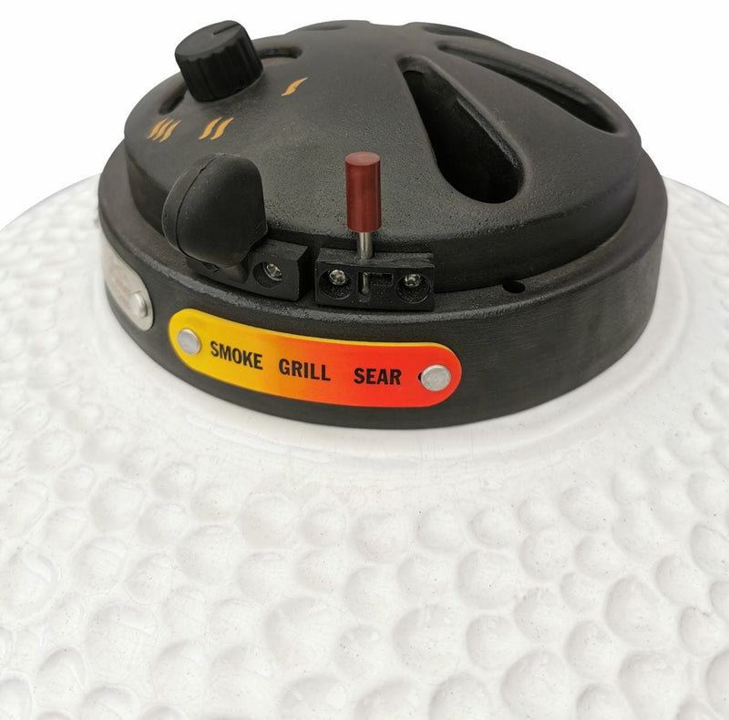 Vision XD702 Maxis Ceramic Kamado Grill- White