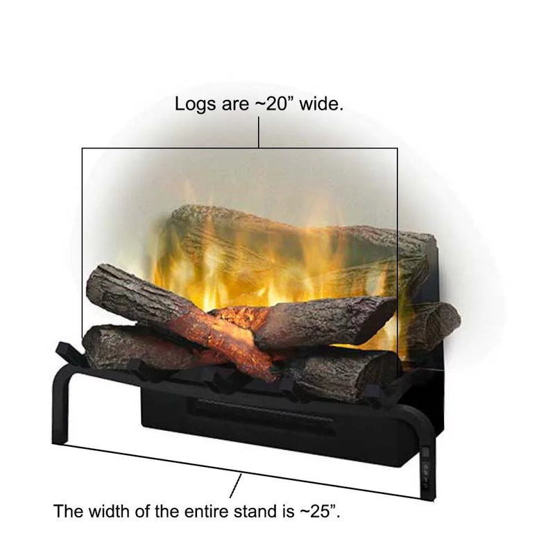 Dimplex Revillusion 25-inch Plug-In Log Set