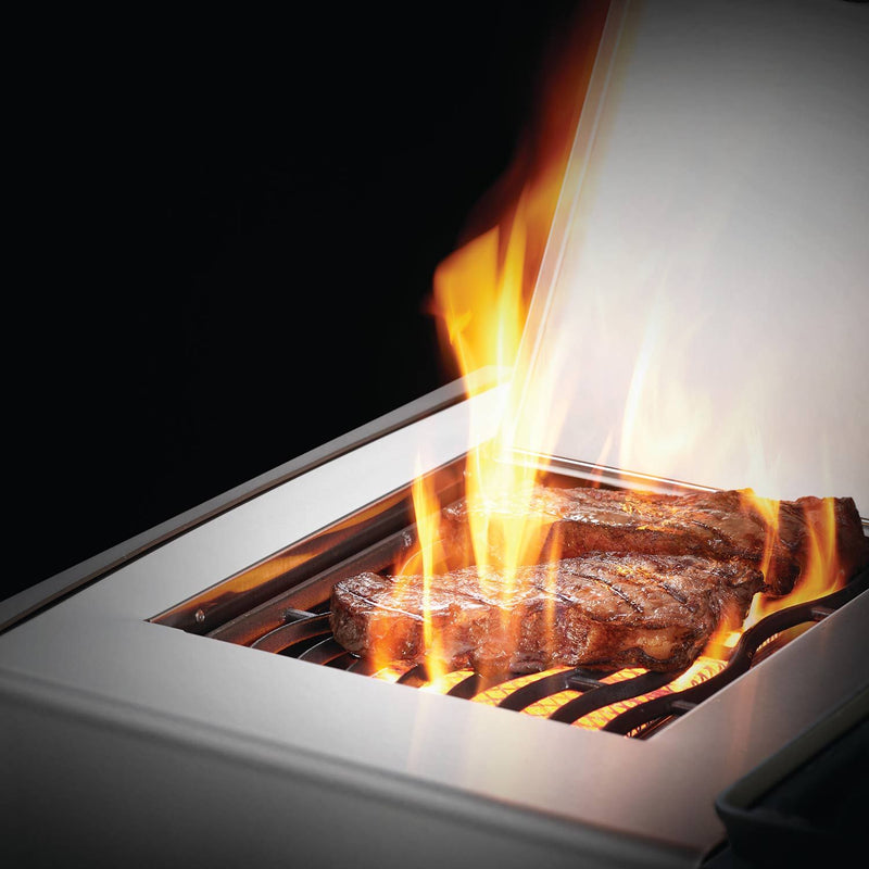 Napoleon RXT525SIBSS Rogue XT 525 Gas Grill on Cart with Infrared Side Burner, 28.75-Inches