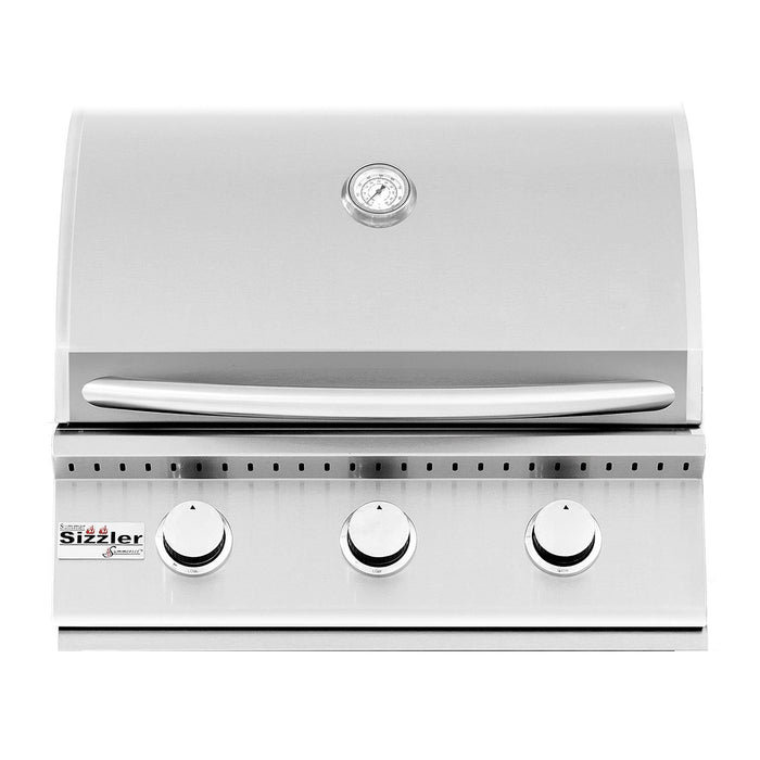 Summerset SIZ26 Sizzler Series Built-In Gas Grill, 26-Inch