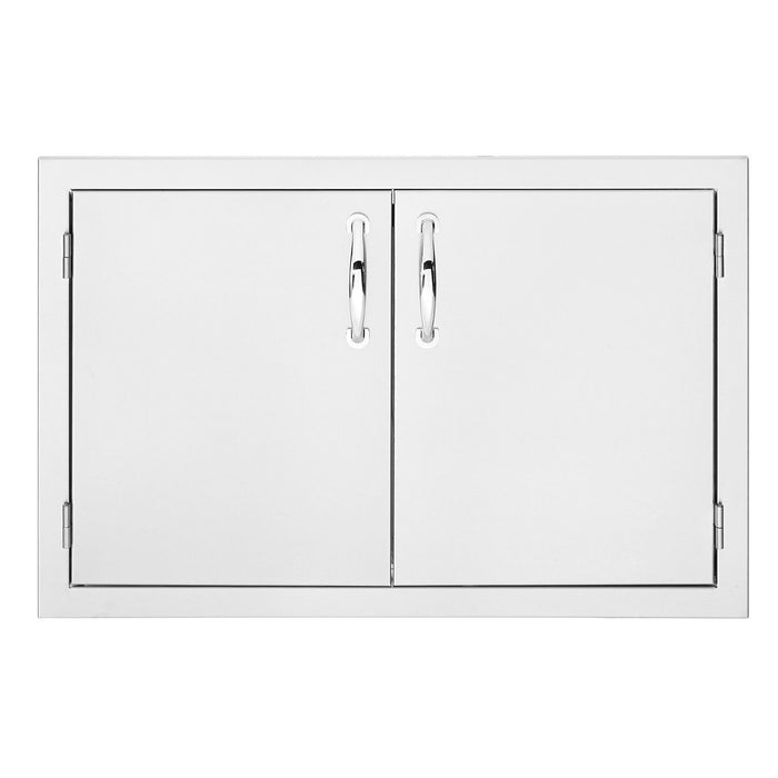 Summerset SSDD-33M Double Access Doors with Masonry Frame, 33-Inch