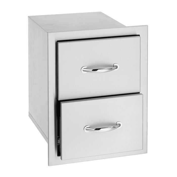 Summerset SSDR2-17 Vertical Double Drawers, 17x22-Inch