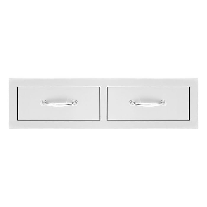 Summerset SSDR2-32H Horizontal Double Drawers, 32x8.875-Inch