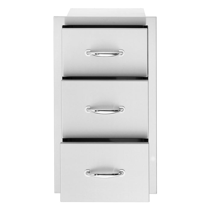 Summerset SSDR3-17 Vertical Triple Drawers, 17x30-Inch