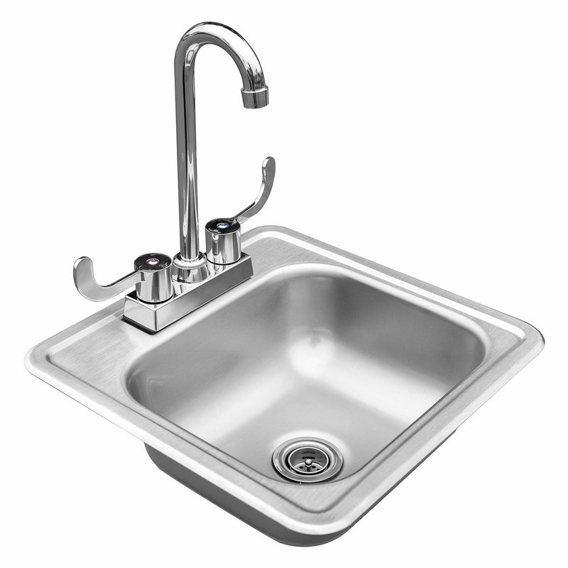 Summerset SSNK-15D Drop In Sink and Faucet