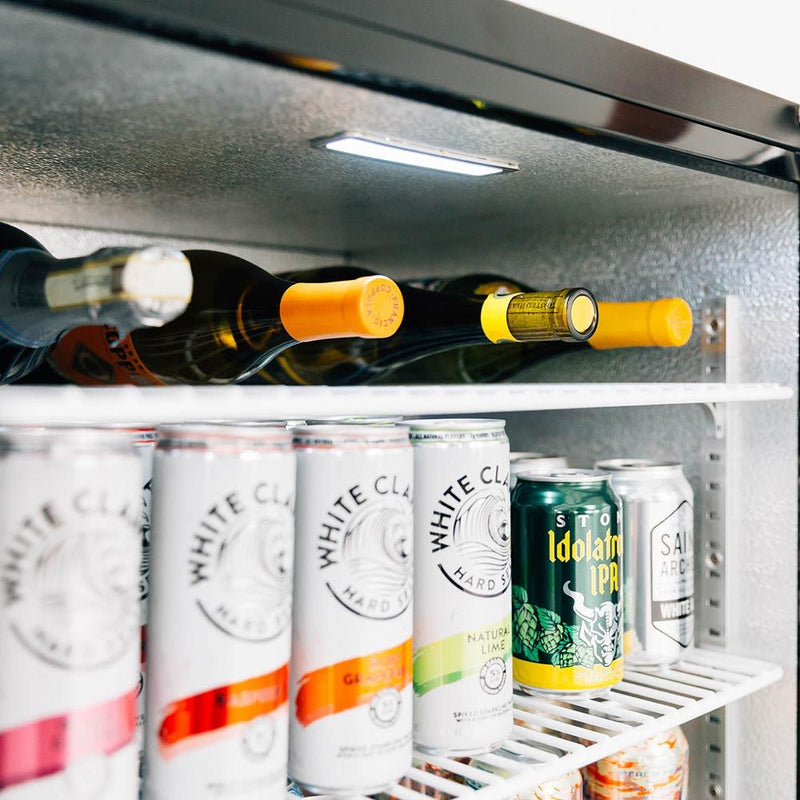 Summerset SSRFR-24D 24-Inch Deluxe Outdoor Refrigerator, 5.3 Cubic Feet