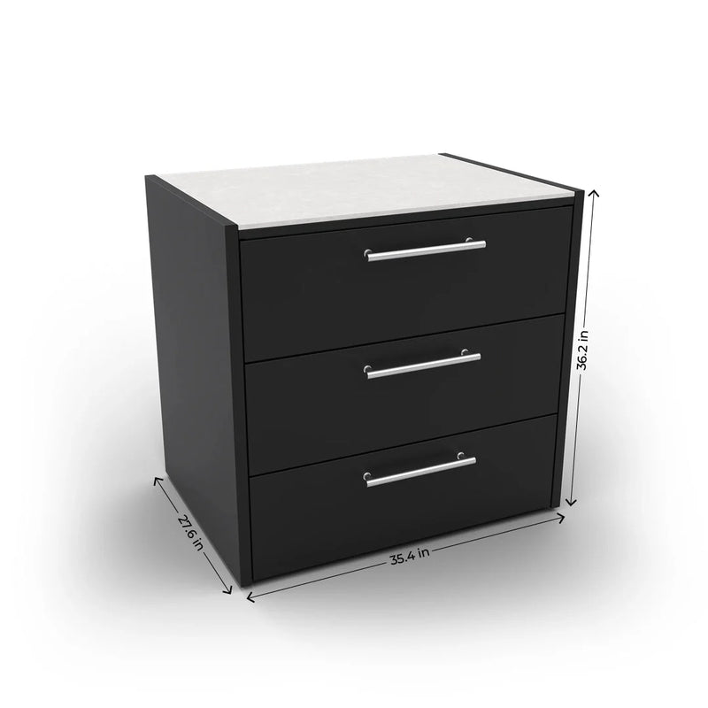 Outdoor Kitchen Elysia Triple Drawer Unit