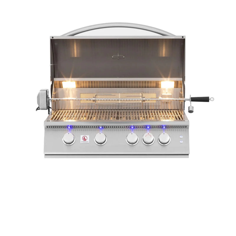 Summerset SIZPRO32 Sizzler Pro Series Built-In Gas Grill, 32-Inch