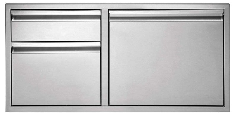 Twin Eagles TEDD302-B 2-Drawer-Door Combo, 30x20.75-Inch