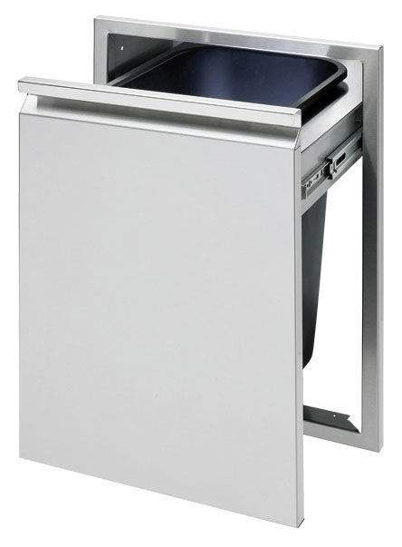 Twin Eagles TETD18T-B Tall Trash Drawer, 18x26-Inch