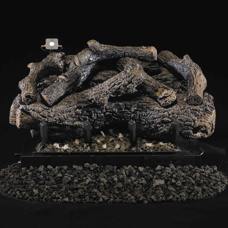 Real Fyre CHFR Charred Frontier Oak Ventless Gas Log Set Only