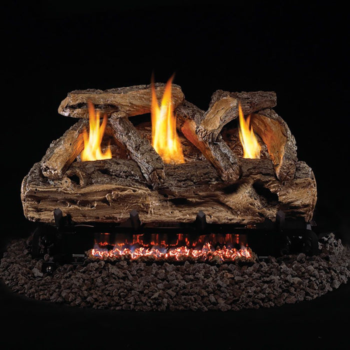 Real Fyre S9 Split Oak Ventless Gas Log Set, ANSI Certified