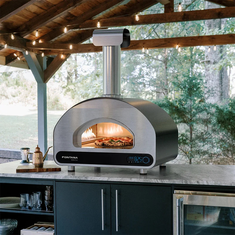 Fontana Gas Pizza Oven Volta 90 Portable Cart