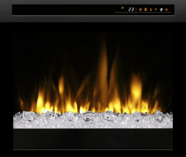 Dimplex Nova 28-inch Plug-in Electric Firebox with Acrylic Ember Media Bed