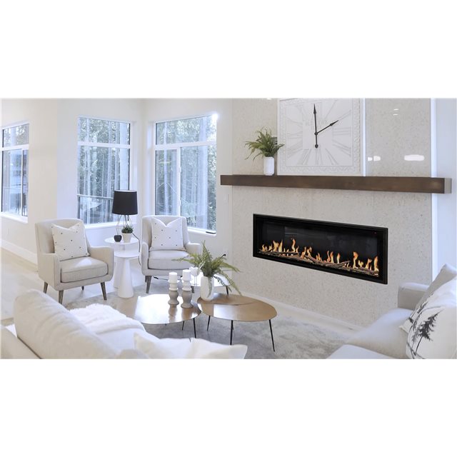 Modern Flames OR100-SLIM Orion Slim 100-Inch Linear Built-In Electric Fireplace