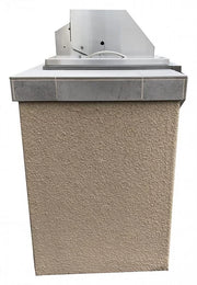 Antigua 6' BBQ Island Built In BBQ Grill Side Burner and Bar on one Side BBQ GRILL KoKoMo Grills   