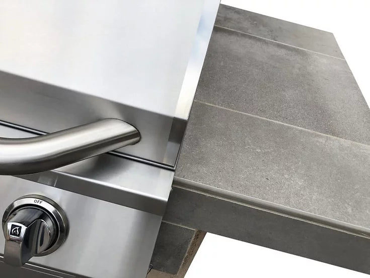 Antigua 6' BBQ Island Built In BBQ Grill Side Burner and Bar on one Side BBQ GRILL KoKoMo Grills   