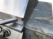 Panama 4' BBQ Island with 4 Burner Built In BBQ Grill BBQ GRILL KoKoMo Grills   