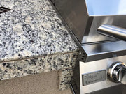 The 5' Maldives BBQ Island with Built In 4 Burner BBQ Grill and Access Door BBQ GRILL KoKoMo Grills   