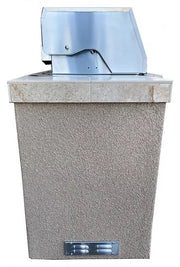 The Cayman 5' BBQ Island with 4 Burner Built In BBQ Grill BBQ GRILL KoKoMo Grills   