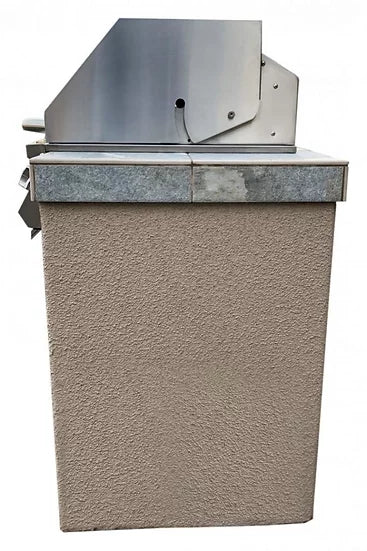 Panama 4' BBQ Island with 4 Burner Built In BBQ Grill BBQ GRILL KoKoMo Grills   