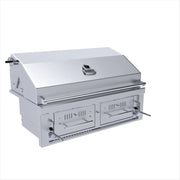 42" Gas Hybrid Dual Zone Charcoal/Wood Burning Grill BBQ GRILL SunStone Barbecue Grills   