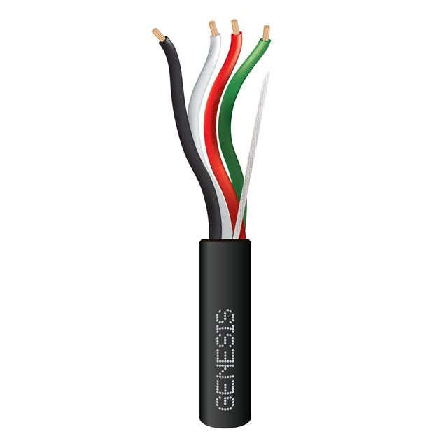 Tray Cable Black Minisplit Wire Black 50' Roll Documents 14/4 Stranded THHN 600V