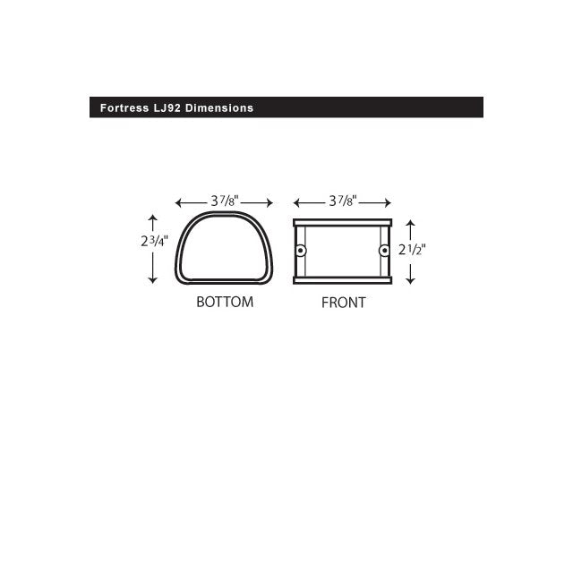 RECTORSEAL - 84010 - 931-LJ92W - White 3.5" Coupler