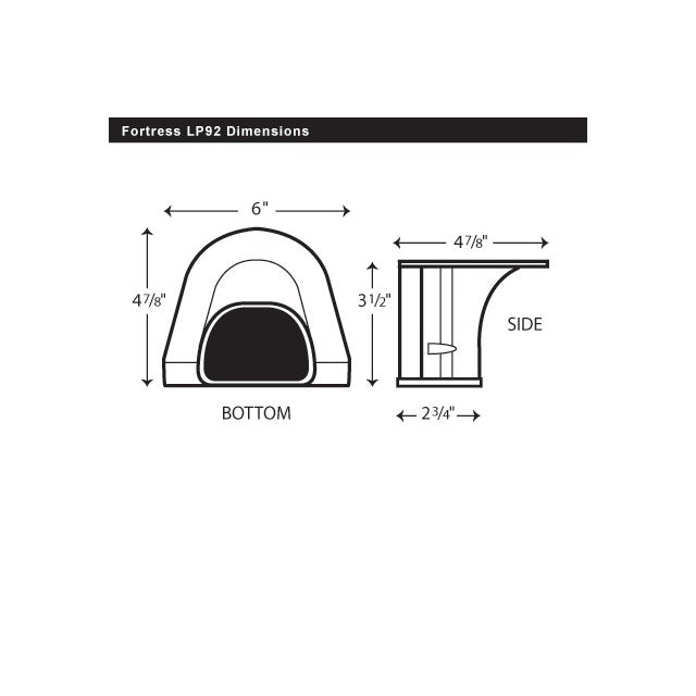 Rectorseal Corp. 84014 FORTRESS LP92W SOFFIT INLET