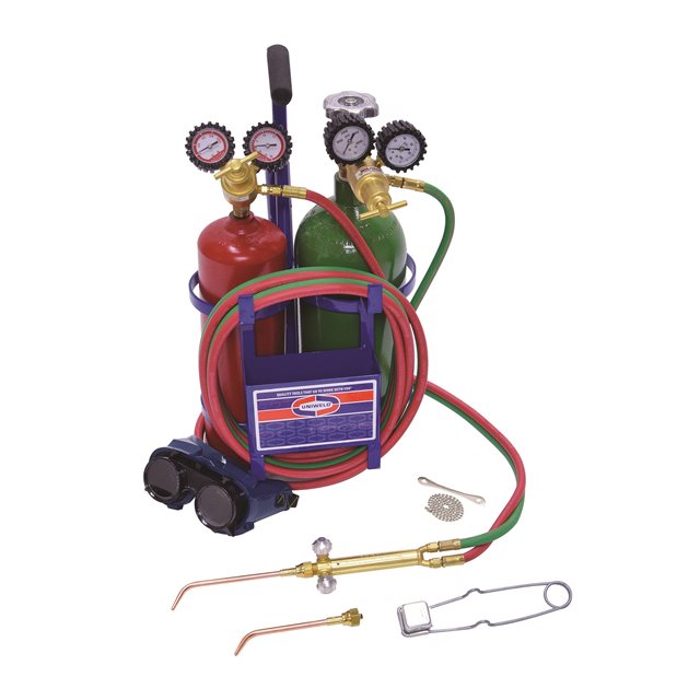 Uniweld KC100P Centurion® Weld, Braze Outfit with 511 Plastic Carrying Stand