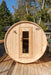 Dundalk 4 Person White Cedar Outdoor Sauna Harmony | 2-4 People | Wood or Electric Heater  Dundalk Leisurecraft   