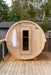 Dundalk 4 Person White Cedar Outdoor Sauna Harmony | 2-4 People | Wood or Electric Heater  Dundalk Leisurecraft   