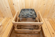 Dundalk 4 Person White Cedar Outdoor Sauna Harmony | 2-4 People | Wood or Electric Heater  Dundalk Leisurecraft   