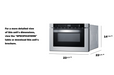 Summit 24" Wide Built-In Drawer Microwave Refrigerator Accessories Summit Appliance   
