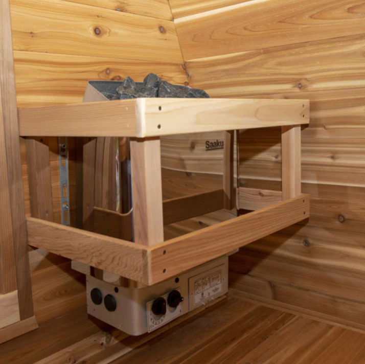 Saaku Electric Heater - 9KW with Rocks  Dundalk Leisurecraft   