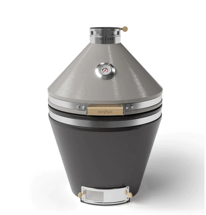 Kamado Platinum 22 in. Taupe BBQ GRILL New Age   