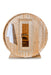 Dundalk 4 Person White Cedar Outdoor Sauna Harmony | 2-4 People | Wood or Electric Heater  Dundalk Leisurecraft   