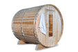 Dundalk 4 Person White Cedar Outdoor Sauna Harmony | 2-4 People | Wood or Electric Heater  Dundalk Leisurecraft   