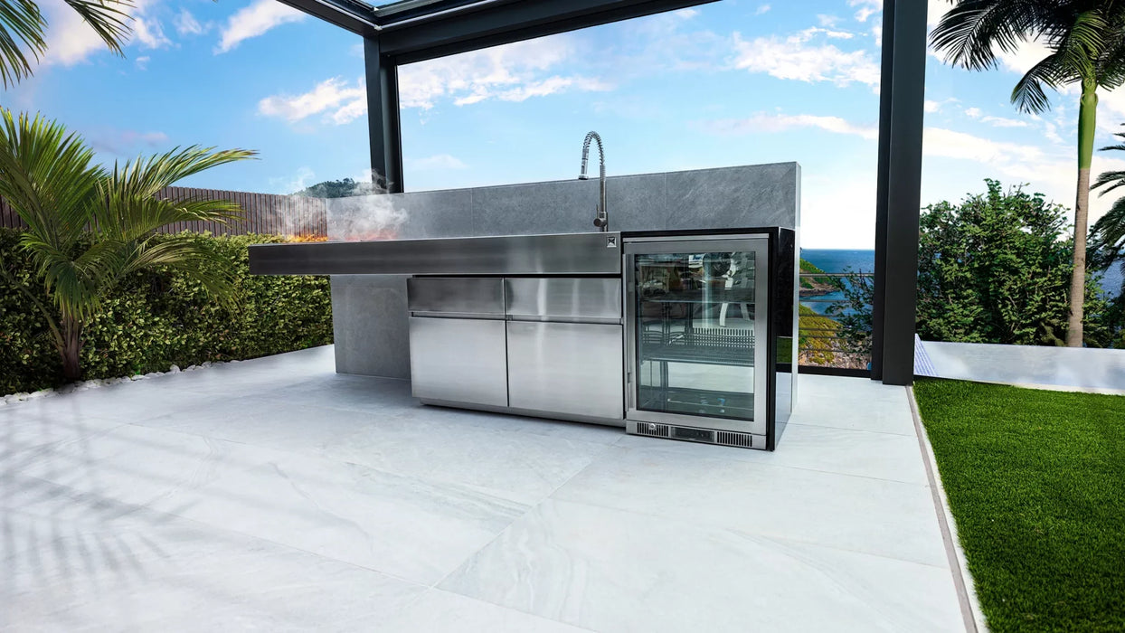 Outdoor Kitchen Krakatoa Charcoal Grill