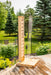 Dundalk Canadian Timber Sierra Pillar Outdoor Shower  31" x 31" Platform  Dundalk Leisurecraft   