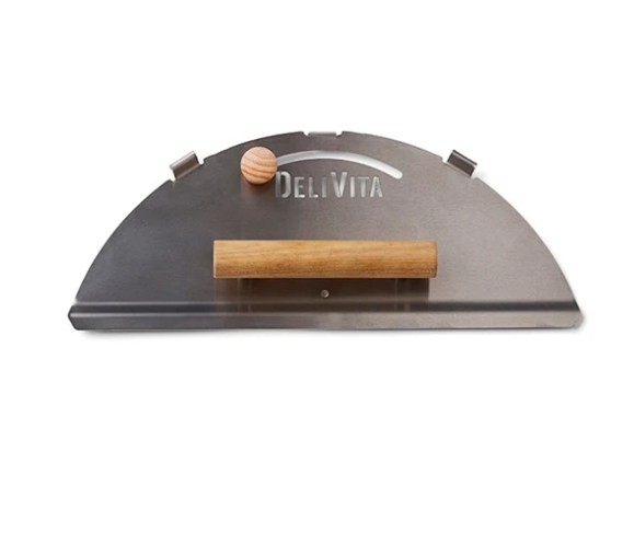 DeliVita Pizza Oven Red Wood-Fired Chefs Collection