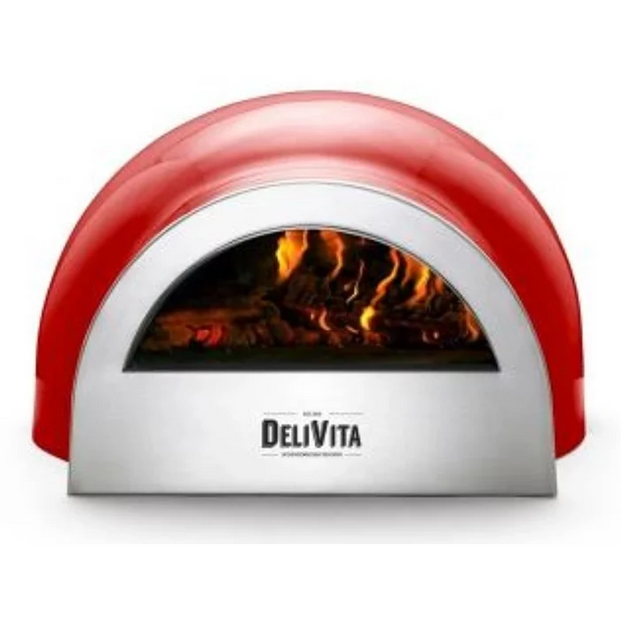 Delivita Pizza Oven Red